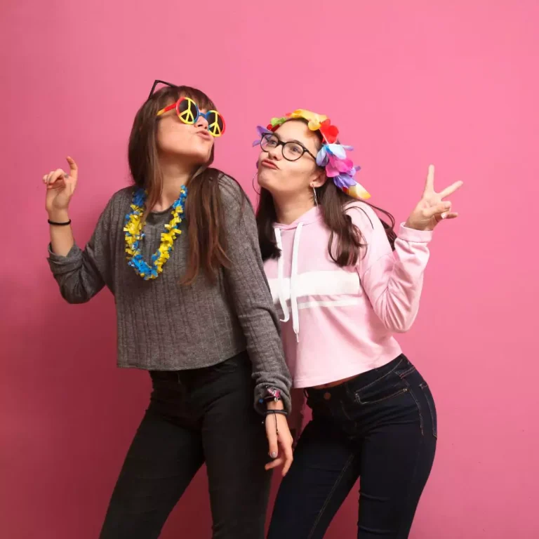 two women posing for a picture